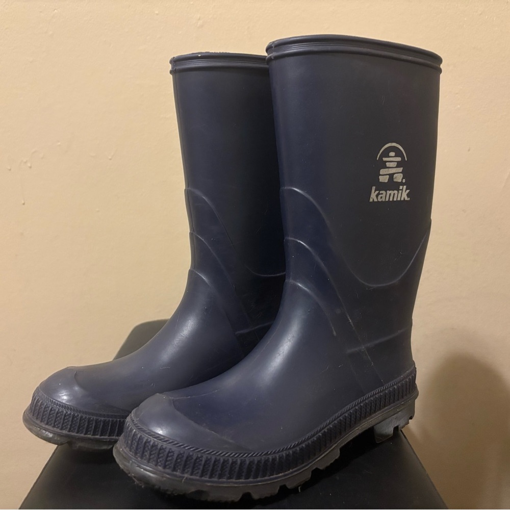 Kamik Dark Blue Waterproof Boots
